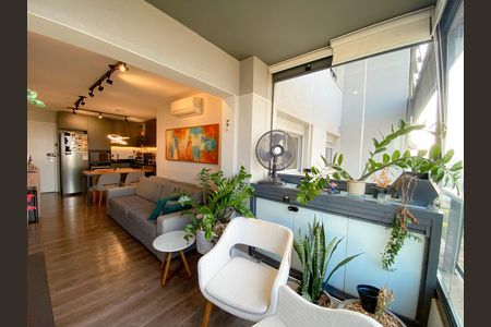 Varanda de apartamento à venda com 2 quartos, 69m² em Jardim das Perdizes, São Paulo