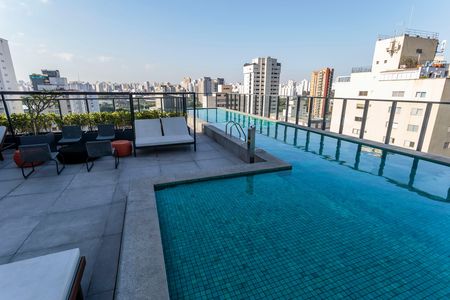 Apartamento para alugar com 30m², 1 quarto e sem vaga Apartamento para alugar com 30m², 1 quarto e sem vagaÁrea comum - Piscina