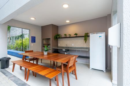 Studio para alugar com 28m², 1 quarto e sem vaga Studio para alugar com 28m², 1 quarto e sem vagaÁrea comum - Churrasqueira