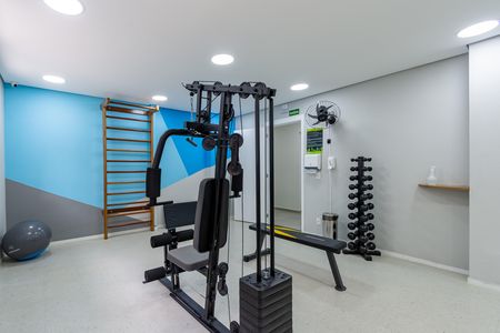 Studio para alugar com 28m², 1 quarto e sem vaga Studio para alugar com 28m², 1 quarto e sem vagaÁrea comum - Academia