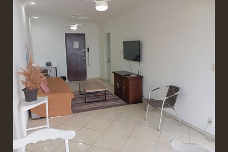 Sala  de apartamento para alugar com 1 quarto, 68m² em Barra da Tijuca, Rio de Janeiro