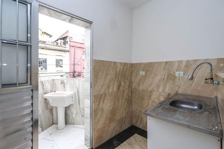 Cozinha de kitnet/studio para alugar com 1 quarto, 30m² em Liberdade, São Paulo