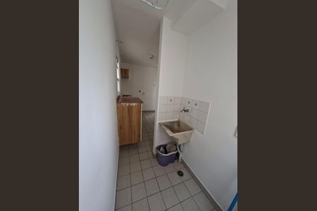 Área de Serviço de apartamento à venda com 2 quartos, 49m² em Vila Guarará, Santo André