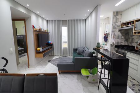 Sala de apartamento para alugar com 2 quartos, 46m² em Jardim Boa Vista (zona Oeste), Osasco