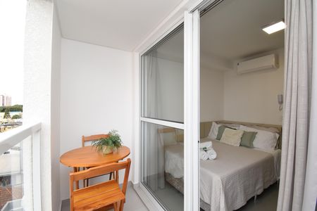 Studio para alugar com 21m², 1 quarto e sem vagaSacada do Studio