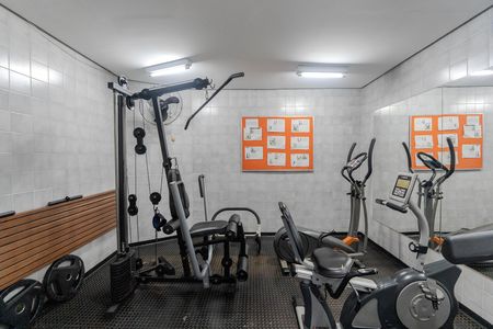 Apartamento à venda com 40m², 1 quarto e 1 vaga Apartamento à venda com 40m², 1 quarto e 1 vagaÁrea comum - Academia