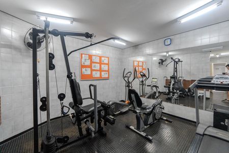 Apartamento à venda com 40m², 1 quarto e 1 vaga Apartamento à venda com 40m², 1 quarto e 1 vagaÁrea comum - Academia