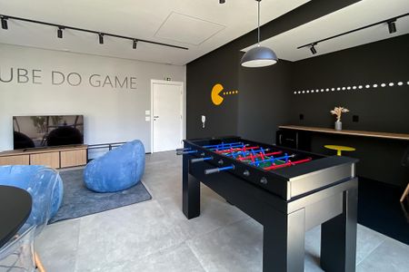 Studio para alugar com 43m², 1 quarto e sem vaga Studio para alugar com 43m², 1 quarto e sem vagaSalão de Jogos