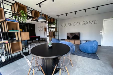 Studio para alugar com 43m², 1 quarto e sem vaga Studio para alugar com 43m², 1 quarto e sem vagaSalão de Jogos