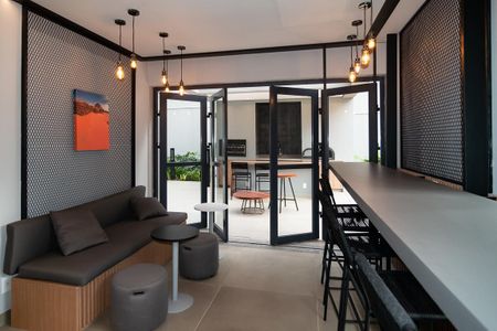 Studio para alugar com 43m², 1 quarto e sem vaga Studio para alugar com 43m², 1 quarto e sem vagaLounge