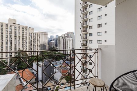 Varanda de apartamento à venda com 2 quartos, 50m² em Vila Olímpia, São Paulo