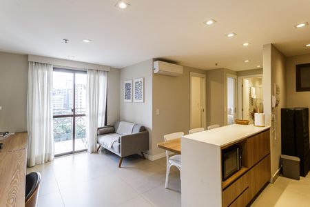 Sala de apartamento à venda com 2 quartos, 50m² em Vila Olímpia, São Paulo