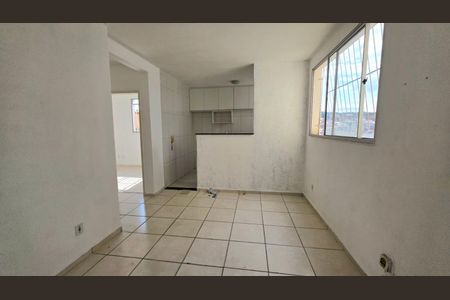 Sala de apartamento para alugar com 2 quartos, 43m² em Bairro Gávea Ii, Vespasiano