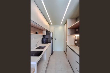 Studio à venda com 28m², 1 quarto e sem vaga Studio à venda com 28m², 1 quarto e sem vagaCozinha