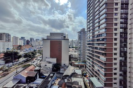Vista da Varanda de kitnet/studio à venda com 1 quarto, 28m² em Vila Mariana, São Paulo