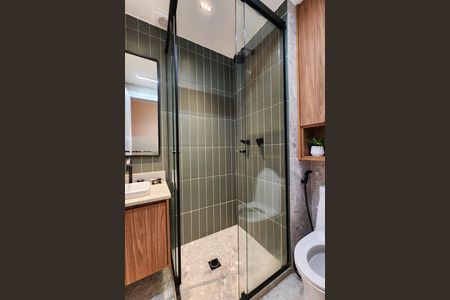 Apartamento à venda com 38m², 2 quartos e 1 vaga Apartamento à venda com 38m², 2 quartos e 1 vagaBanheiro da Suíte