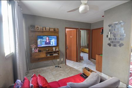 Sala de apartamento à venda com 2 quartos, 50m² em Estácio, Rio de Janeiro