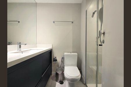 Apartamento à venda com 62m², 1 quarto e 1 vaga Apartamento à venda com 62m², 1 quarto e 1 vagaBanheiro da Suíte