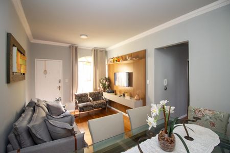 Sala de apartamento à venda com 3 quartos, 76m² em Fonte Grande, Contagem