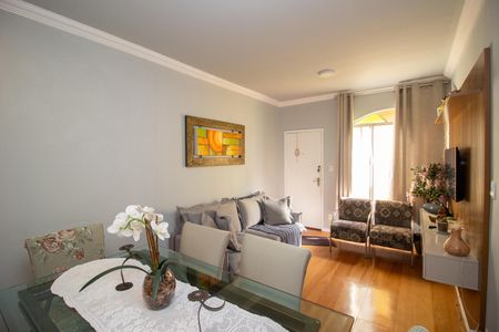 Sala de apartamento à venda com 3 quartos, 76m² em Fonte Grande, Contagem