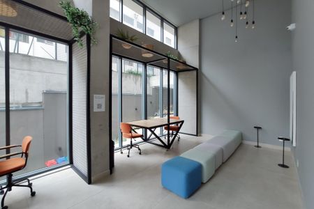 Studio à venda com 25m², 1 quarto e sem vaga Studio à venda com 25m², 1 quarto e sem vagaCoworking