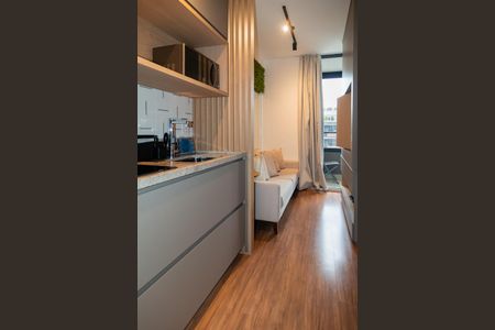 Studio à venda com 25m², 1 quarto e sem vaga Studio à venda com 25m², 1 quarto e sem vagaStudio / Cozinha