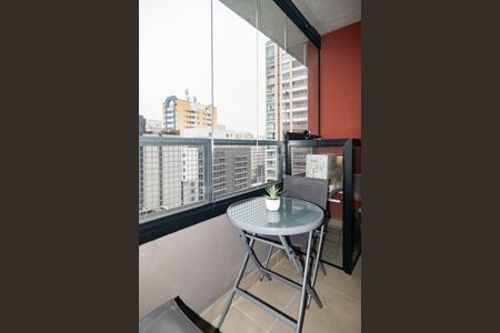 Studio à venda com 25m², 1 quarto e sem vaga Studio à venda com 25m², 1 quarto e sem vagaVaranda