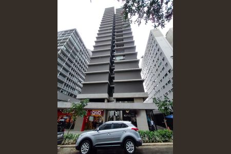 Studio à venda com 25m², 1 quarto e sem vaga Studio à venda com 25m², 1 quarto e sem vagaFachada