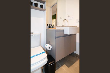 Studio à venda com 25m², 1 quarto e sem vaga Studio à venda com 25m², 1 quarto e sem vagaBanheiro