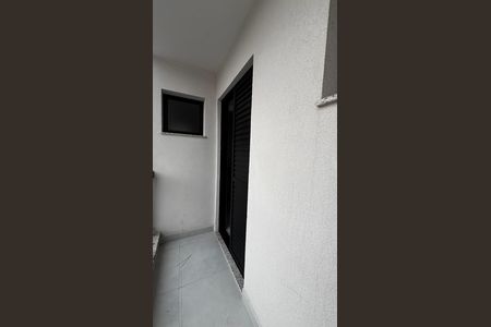 Varanda da Suíte de apartamento à venda com 2 quartos, 50m² em Campestre, Santo André