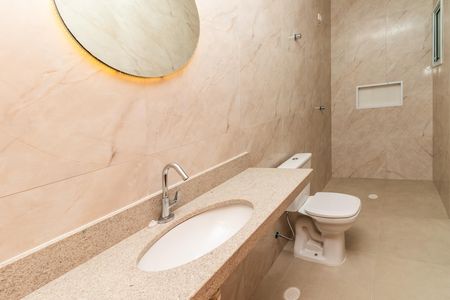 Casa para alugar com 70m², 1 quarto e 3 vagas Casa para alugar com 70m², 1 quarto e 3 vagasBanheiro