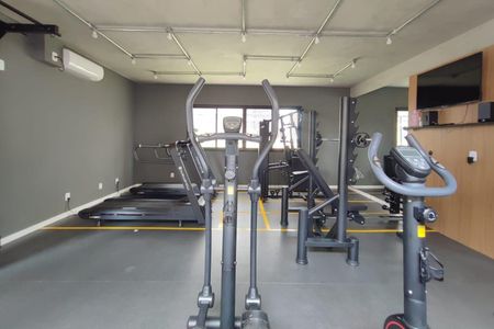 Apartamento à venda com 48m², 2 quartos e 1 vaga Apartamento à venda com 48m², 2 quartos e 1 vagaÁrea comum - Academia