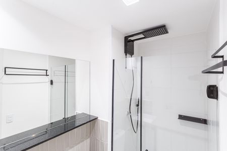 Studio para alugar com 25m², 1 quarto e sem vaga Studio para alugar com 25m², 1 quarto e sem vagaBanheiro