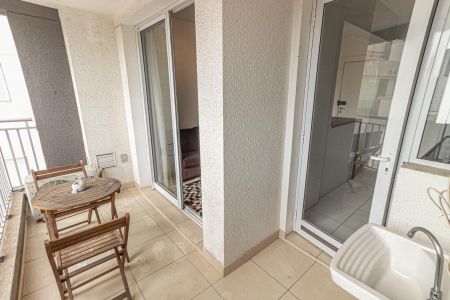 Apartamento à venda com 40m², 1 quarto e 1 vaga Apartamento à venda com 40m², 1 quarto e 1 vagaVaranda e Área de Serviço