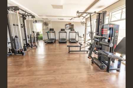 Apartamento à venda com 40m², 1 quarto e 1 vaga Apartamento à venda com 40m², 1 quarto e 1 vagaÁrea comum - Academia
