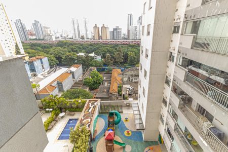 Apartamento à venda com 40m², 1 quarto e 1 vaga Apartamento à venda com 40m², 1 quarto e 1 vagaVaranda e Área de Serviço - Vista