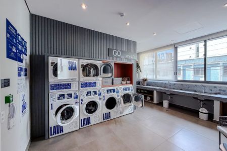 Studio à venda com 30m², 1 quarto e sem vaga Studio à venda com 30m², 1 quarto e sem vagaLavanderia