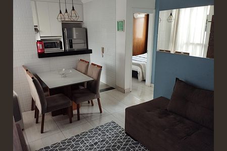 Área de Serviço de apartamento à venda com 1 quarto, 45m² em Bandeirantes, Contagem