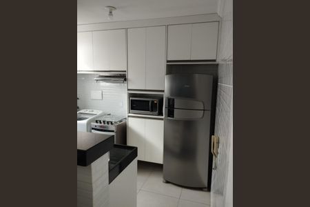 Cozinha de apartamento à venda com 1 quarto, 45m² em Bandeirantes, Contagem