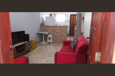 Sala de casa de condomínio para alugar com 2 quartos, 48m² em Bairro Nova Califórnia, Cabo Frio