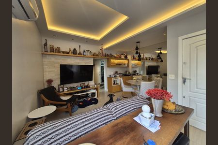 Sala de apartamento à venda com 2 quartos, 61m² em Laranjeiras, Rio de Janeiro