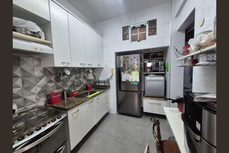 Cozinha de apartamento à venda com 2 quartos, 61m² em Laranjeiras, Rio de Janeiro