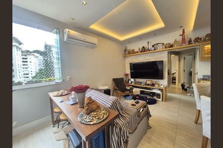 Sala de apartamento à venda com 2 quartos, 61m² em Laranjeiras, Rio de Janeiro