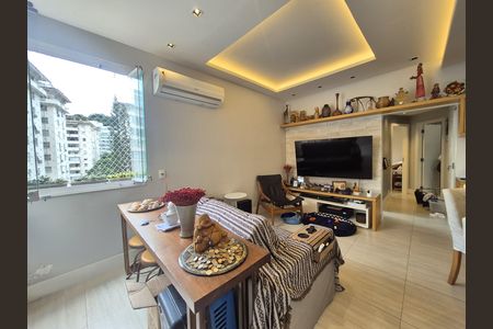 Sala de apartamento à venda com 2 quartos, 61m² em Laranjeiras, Rio de Janeiro