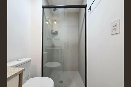 Studio para alugar com 25m², 1 quarto e sem vaga Studio para alugar com 25m², 1 quarto e sem vagaBanheiro