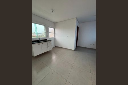 cozinha  de apartamento à venda com 2 quartos, 47m² em Chácara Mafalda, São Paulo