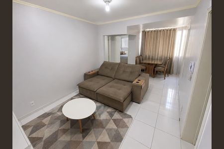 Sala de apartamento para alugar com 1 quarto, 79m² em Ideal, Novo Hamburgo