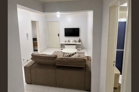 Sala de apartamento para alugar com 1 quarto, 79m² em Ideal, Novo Hamburgo