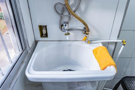 Apartamento para alugar com 40m², 2 quartos e 1 vagaCozinha e Área de Serviço