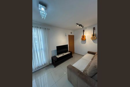 Sala de apartamento para alugar com 2 quartos, 43m² em Caguassu, Sorocaba